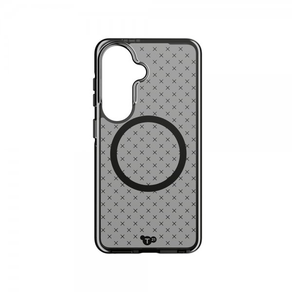 Tech21 Samsung Galaxy S26 -suojakuori EvoCheck MagSafe Smokey Black