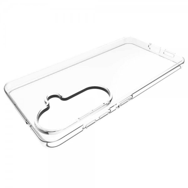 Nordic Covers Samsung Galaxy S26 Plus -kuori, Feather Series, läpinäkyvä