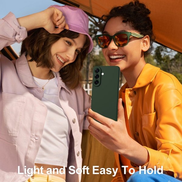 Samsung Galaxy S26 Kuori hihnalla Silikoni MagSafe Tummanvihreä