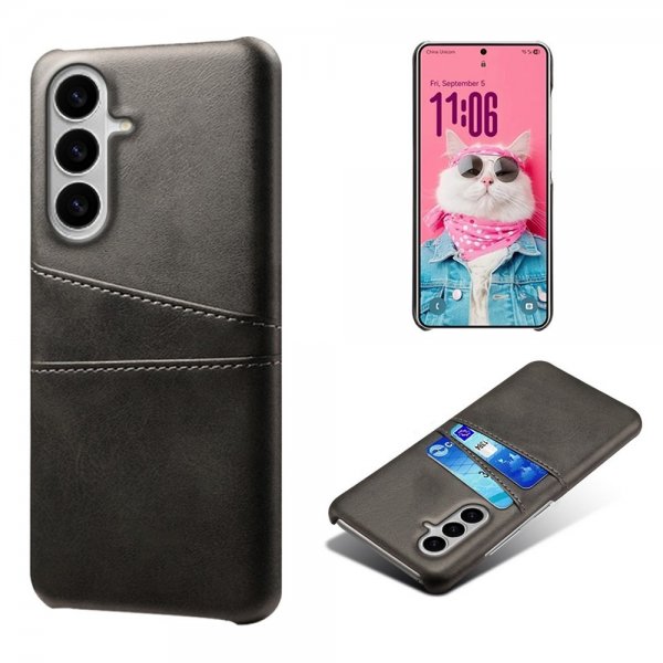 Samsung Galaxy S26 Kuori kahdella korttipaikalla Musta