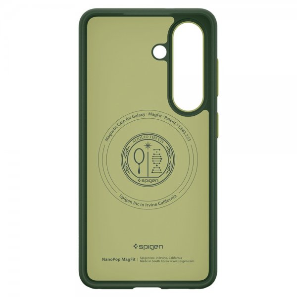 Spigen Samsung Galaxy S26 -suojakuori Nano Pop MagFit Avo Green