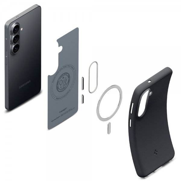 Spigen Samsung Galaxy S26 Suojakuori Nano Pop MagFit Black Sesame