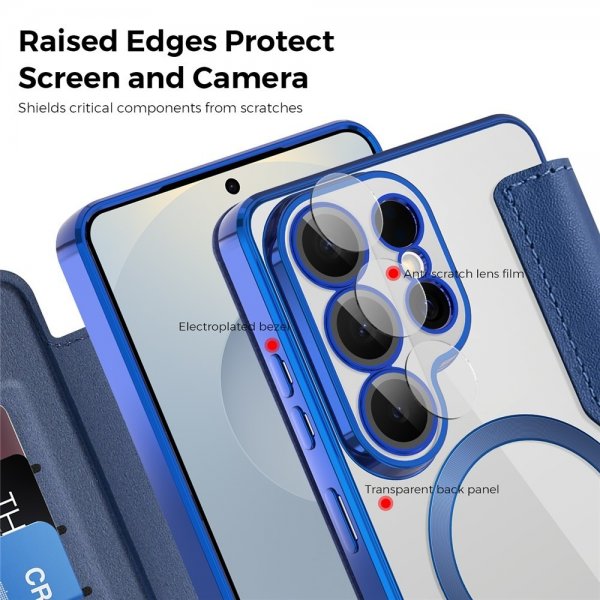 Samsung Galaxy S26 Ultra -kotelo MagSafen kanssa, sininen