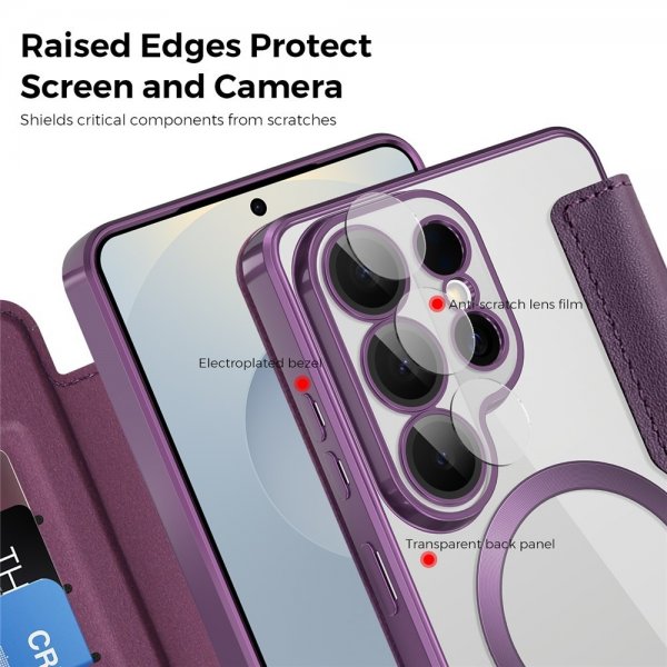 Samsung Galaxy S26 Ultra Kotelo MagSafe Violetti