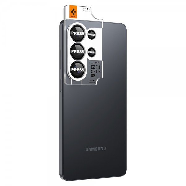 Spigen Samsung Galaxy S26 Ultra Kameran suojaus GLAS.tR EZ Fit Optik Pro 2-pakkaus Musta