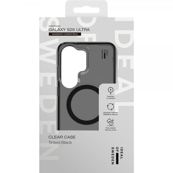 Ideal of Sweden Samsung Galaxy S26 Ultra Kuoret Clear Case MagSafe Tinted Black