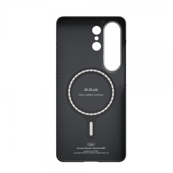 Pitaka Samsung Galaxy S26 Ultra Kuori Edge Musta/Harmaa Toimikas