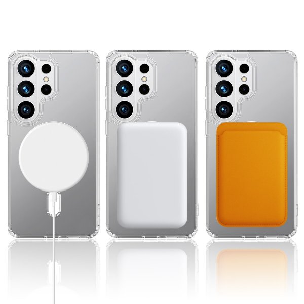 Nordic Covers Samsung Galaxy S26 Ultra Kuori Feather Series MagSafe Läpinäkyvä