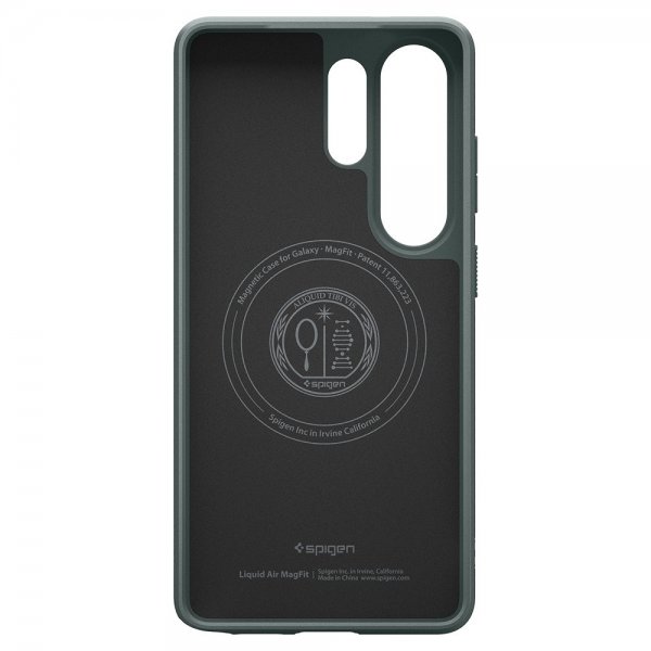 Spigen Samsung Galaxy S26 Ultra Kuori Liquid Air MagFit Abyss Green