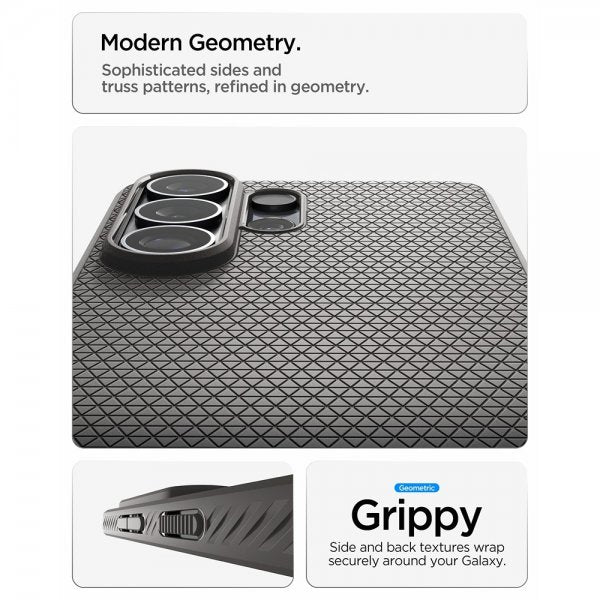 Spigen Samsung Galaxy S26 Ultra Kuori Liquid Air Marble Gray