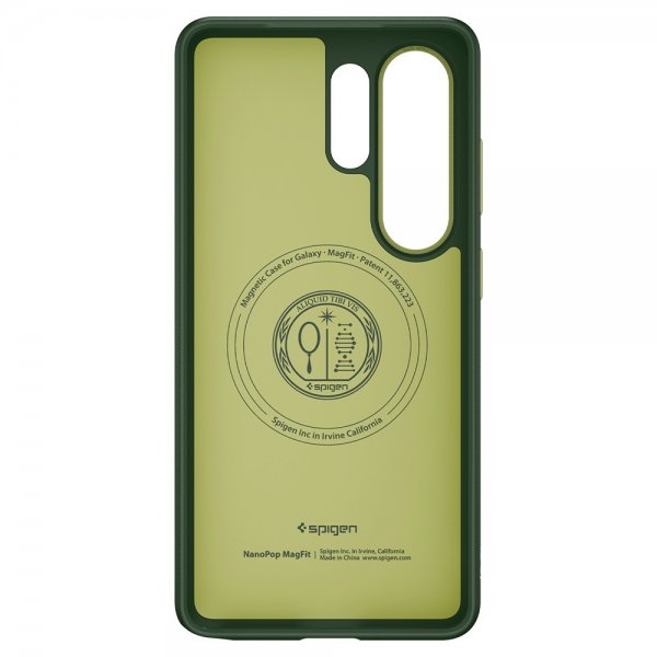 Spigen Samsung Galaxy S26 Ultra Nano Pop MagFit -kuori Avo Green