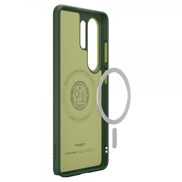 Spigen Samsung Galaxy S26 Ultra Nano Pop MagFit -kuori Avo Green