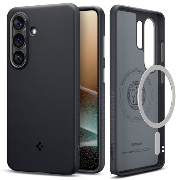 Spigen Samsung Galaxy S26 Ultra Kuori Nano Pop MagFit Black Sesame