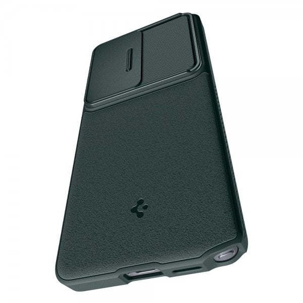 Spigen Samsung Galaxy S26 Ultra Optik Armor Abyss Green -suojakuori