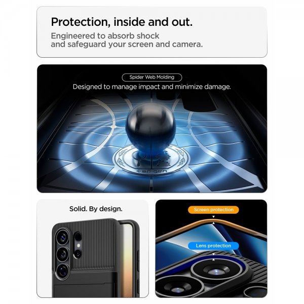 Spigen Samsung Galaxy S26 Ultra Kuori Slim Armor CS Musta