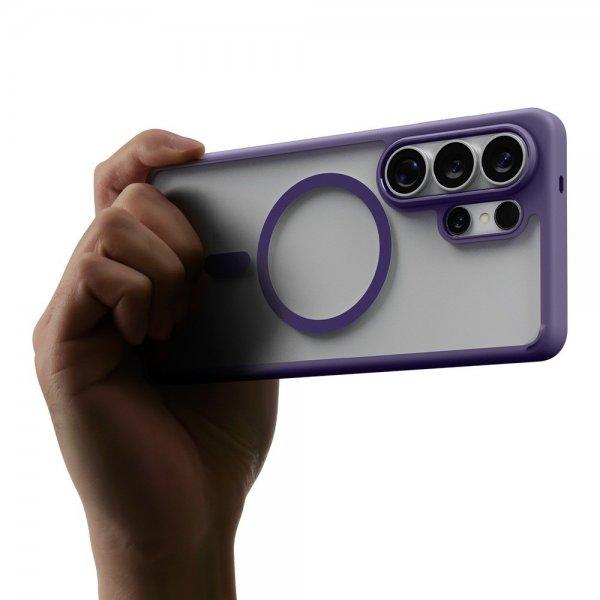 Spigen Samsung Galaxy S26 Ultra Kuori Ultra Hybrid MagFit Deep Purple