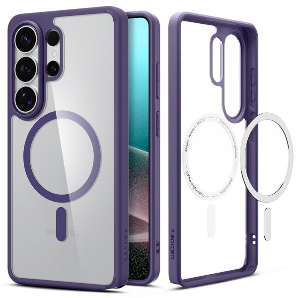 Spigen Samsung Galaxy S26 Ultra Kuori Ultra Hybrid MagFit Deep Purple