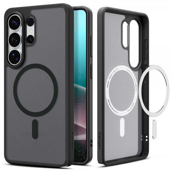 Spigen Samsung Galaxy S26 Ultra -suojakuori Ultra Hybrid MagFit Frost Black