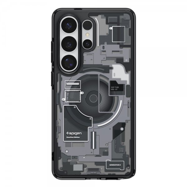 Spigen Samsung Galaxy S26 Ultra -suojakuori Ultra Hybrid MagFit Zero One Musta