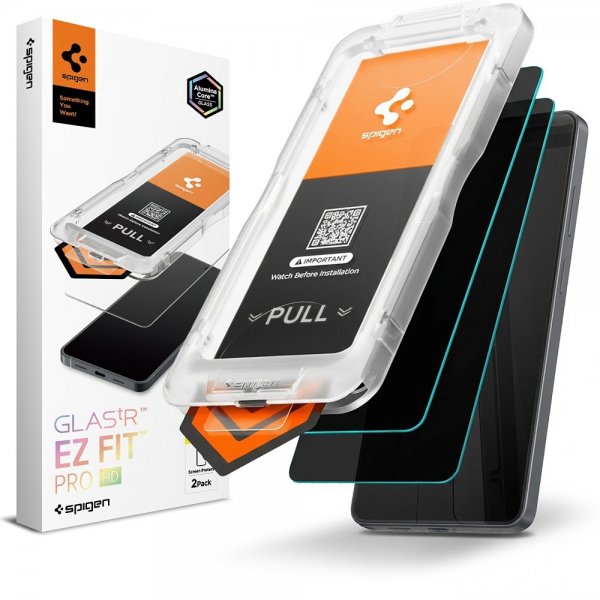 Spigen Samsung Galaxy S26 Ultra -näytönsuoja GLAS.tR EZ Fit Pro Privacy, 2 kpl
