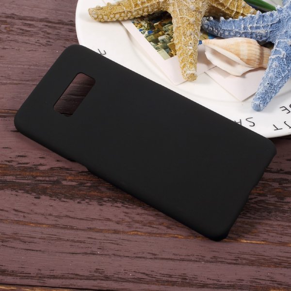 Samsung Galaxy S8 -kuori, kumipinta, musta