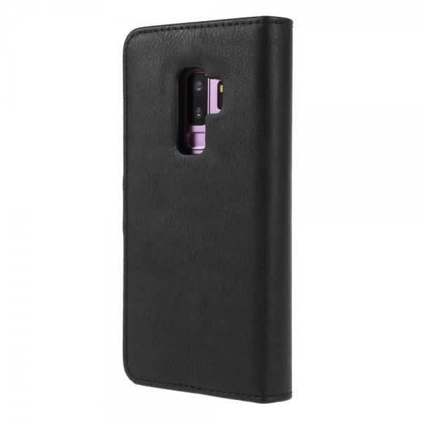 Dg.Ming Samsung Galaxy S9 Plus Lompakkokotelo Irrotettava Kuori Musta