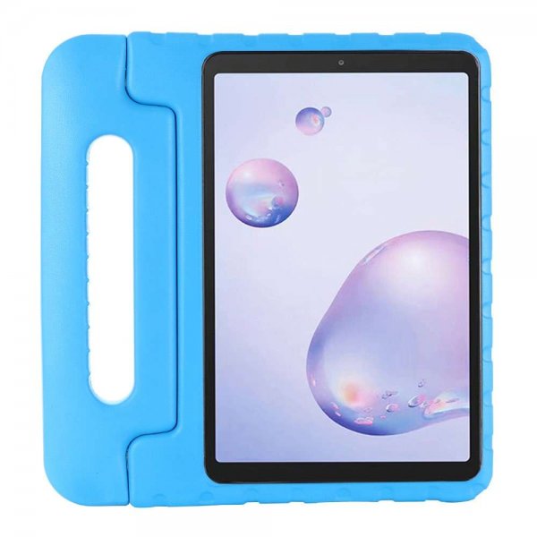 Samsung Galaxy Tab A7 -suojakuori kahvalla, sininen