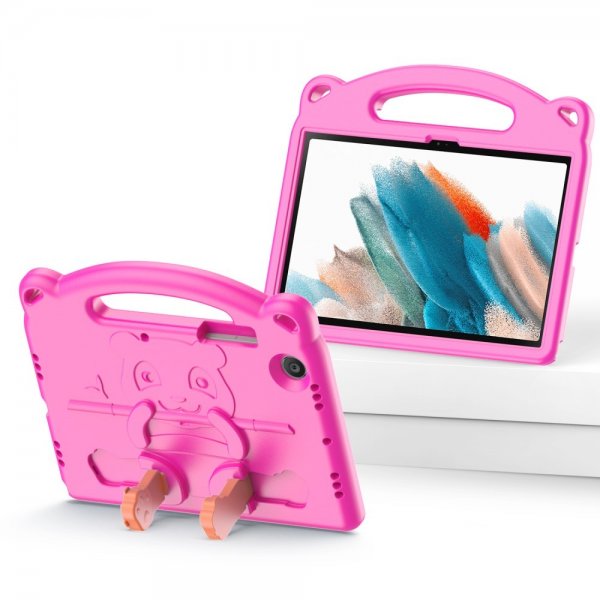 Dux Ducis Samsung Galaxy Tab A8 Kotelo Panda Magenta