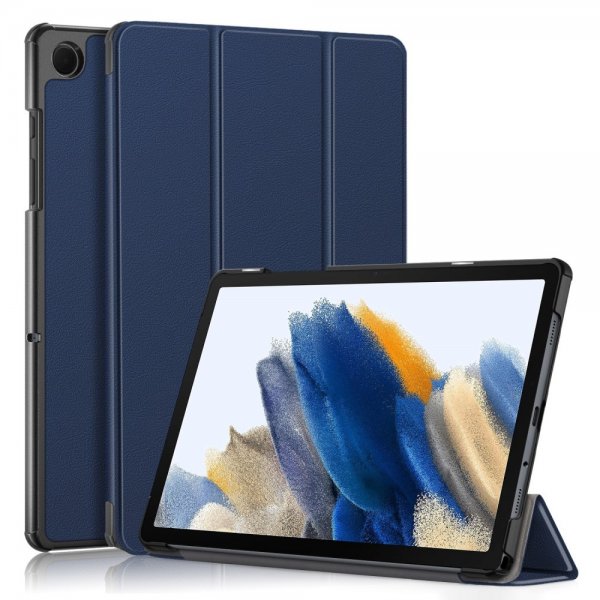 Samsung Galaxy Tab A9 Plus -suojakotelo, kolmiosainen, sininen