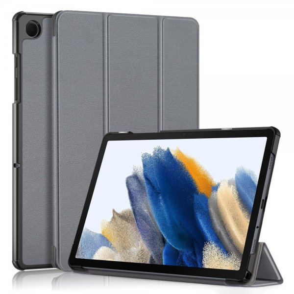Samsung Galaxy Tab A9 Plus Suojakotelo Kolmiosainen Harmaa