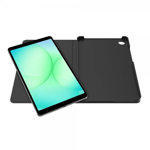 Gecko Covers Samsung Galaxy Tab A9/Tab A11 -kotelo, kaktuskuvioinen, musta