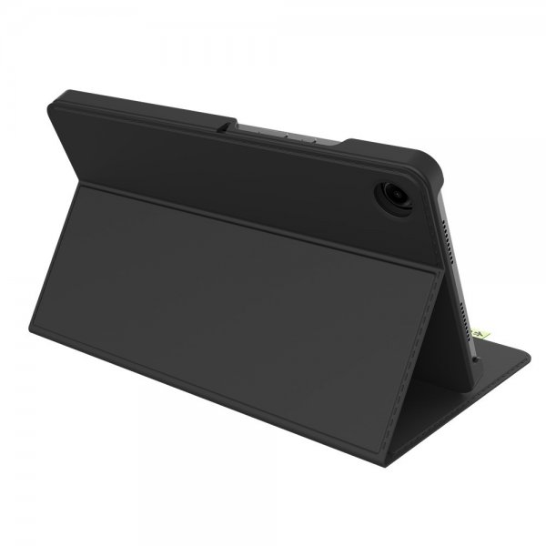 Gecko Covers Samsung Galaxy Tab A9/Tab A11 -kotelo, kaktuskuvioinen, musta