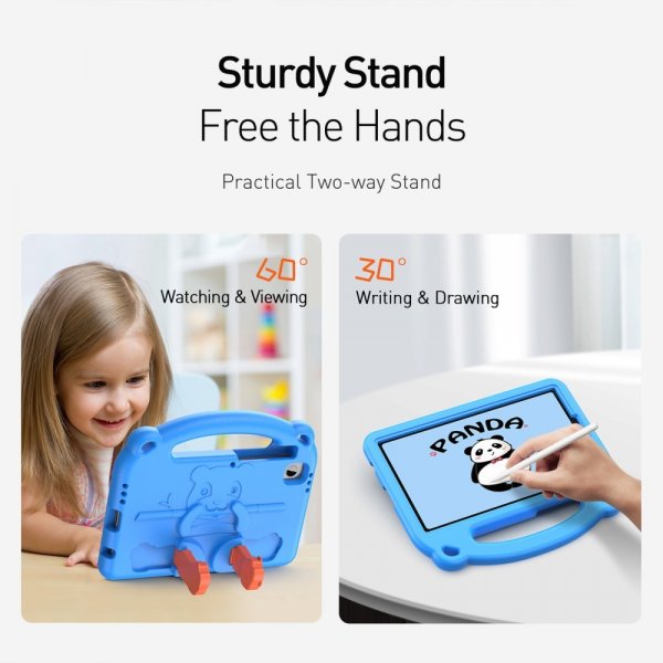 Dux Ducis Samsung Galaxy Tab A7 Lite/Galaxy Tab A9 kuori Panda sininen