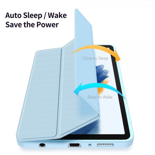 Dux Ducis Samsung Galaxy Tab A9 Kotelo TOBY Series Sininen