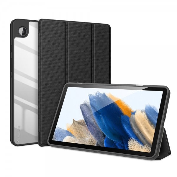 Dux Ducis Samsung Galaxy Tab A9 Kotelo TOBY-sarja Musta