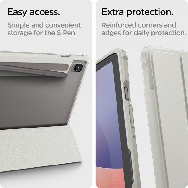 Spigen Samsung Galaxy Tab S10 FE Kotelo Ultra Hybrid Pro Harmaa
