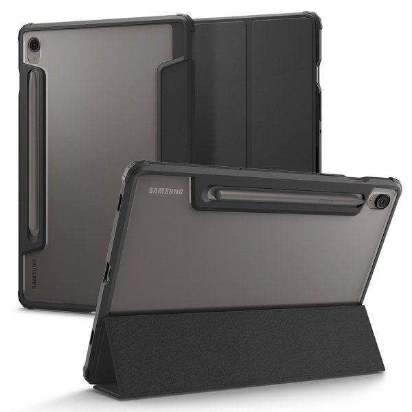 Spigen Samsung Galaxy Tab S10 FE -kotelo Ultra Hybrid Pro, musta