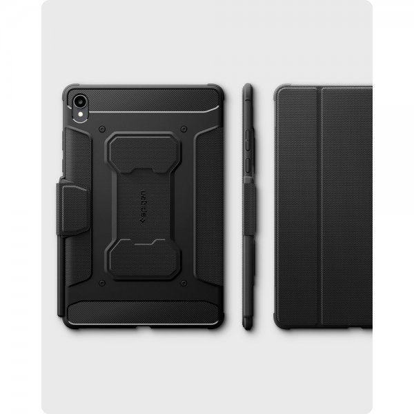 Spigen Samsung Galaxy Tab S11 Suojakotelo Rugged Armor Pro Mattamusta
