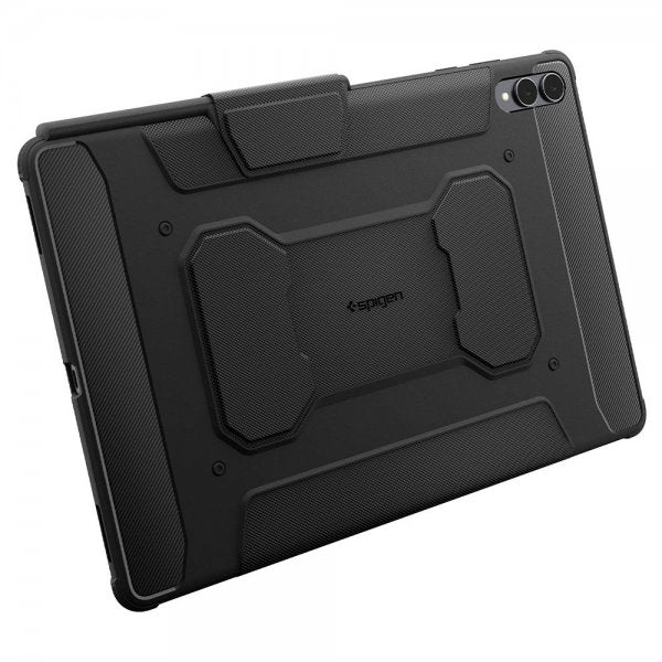 Spigen Samsung Galaxy Tab S11 Ultra -suojakuori Rugged Armor Pro Matte Black