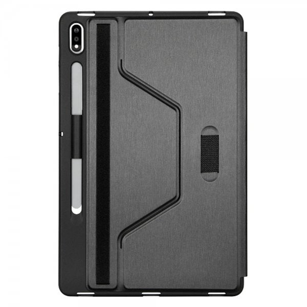Targus Samsung Galaxy Tab S7 Plus/S7 FE/S8 Plus/S9 Plus/S9 FE Plus -suojakotelo Click-In Case, musta