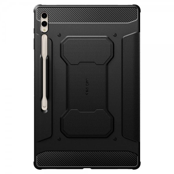 Spigen Samsung Galaxy Tab S8 Ultra/S9 Ultra/S10 Ultra Kotelo Rugged Armor Pro Musta
