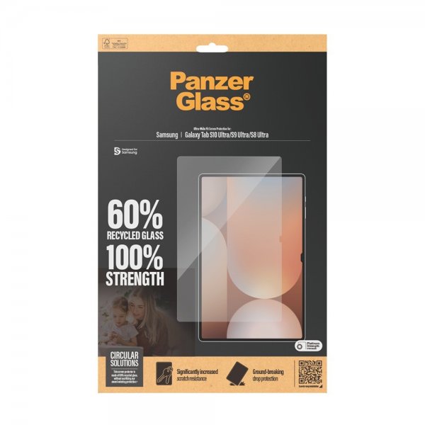 PanzerGlass Samsung Galaxy Tab S8 Ultra/S9 Ultra/S10 Ultra Näytönsuoja Ultra-Wide Fit