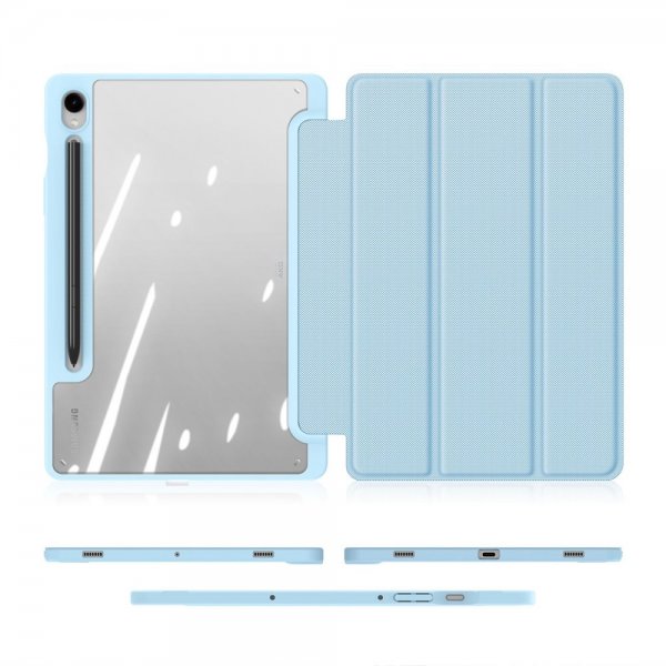 Dux Ducis Samsung Galaxy Tab S9 FE -kotelo TOBY Series Sininen