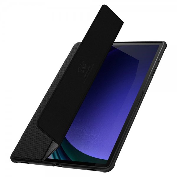 Spigen Samsung Galaxy Tab S9 Plus/Galaxy Tab S10 Plus Suojakuori Rugged Armor Pro Musta