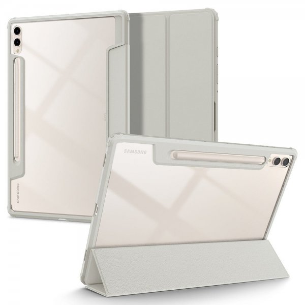 Spigen Samsung Galaxy Tab S9 Plus/Galaxy Tab S10 Plus Suojakuori Ultra Hybrid Pro Harmaa