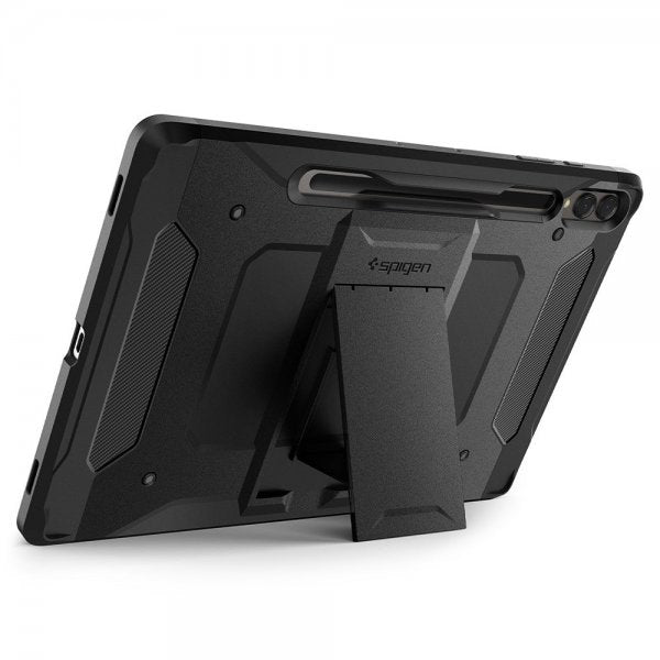 Spigen Samsung Galaxy Tab S9 Plus/Galaxy Tab S10 Plus Suojakuori Tough Armor Pro Musta