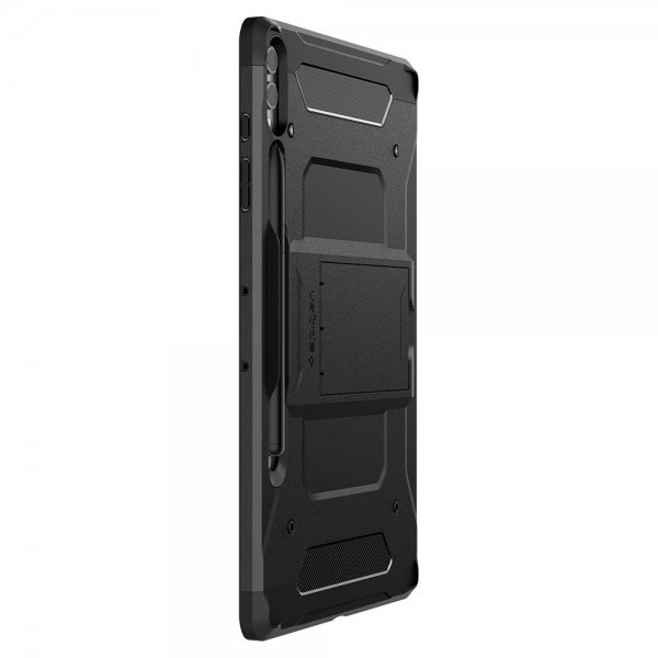 Spigen Samsung Galaxy Tab S9 Plus/Galaxy Tab S10 Plus Suojakuori Tough Armor Pro Musta