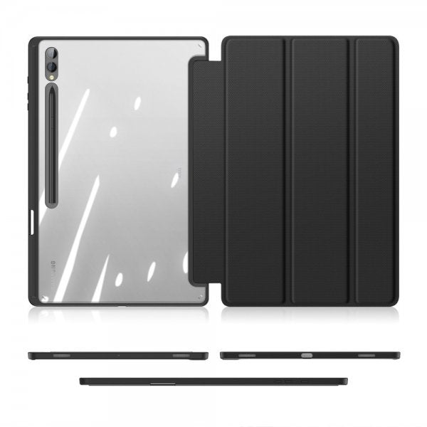 Dux Ducis Samsung Galaxy Tab S9 Ultra Suojakotelo TOBY Series Musta