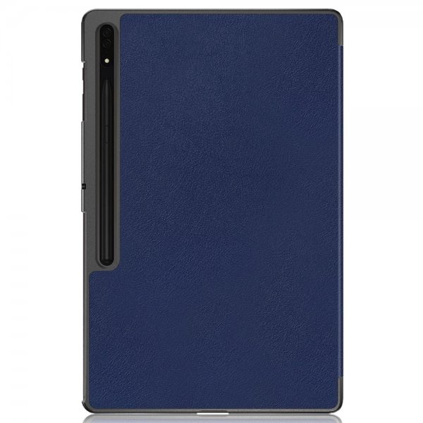 Samsung Galaxy Tab S9 Ultra -suojakotelo, kolmiosainen, sininen