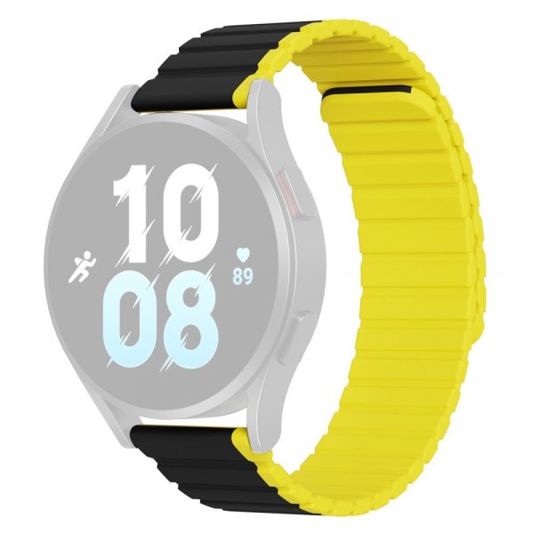Dux Ducis Samsung Galaxy Watch 20mm ranneke, LD Series, keltainen